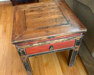 side table - cottage distressed