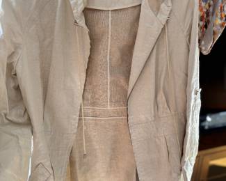 Lafayette 148 jacket with hood