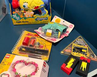 Toys new in boxes / packaging