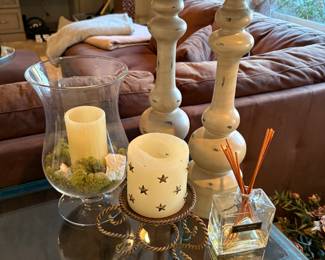 Pillar candle holders