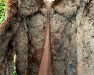 Rabbit car coat - size M