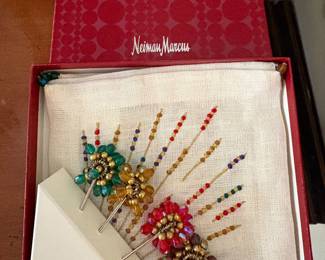 Martini skewers from Neiman Marcus - in box