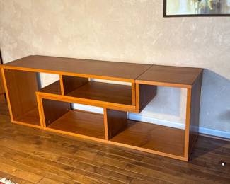 Mid Century Puzzel/Adjustable Bookcase 