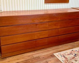 Danish Mid Century Vinde Mobelfabrik Dresser 71.5W