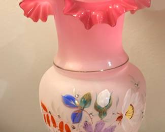 Hand painted Fenton 
