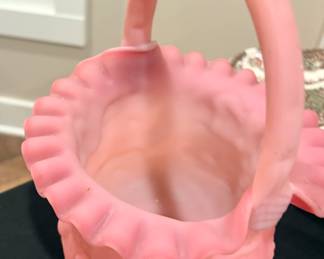 Fenton satin finish basket