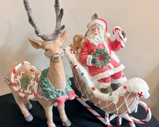 Candy inspired Christmas decorations 