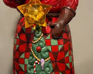 Large Jim Shore santa