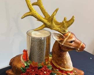 Reindeer center piece 