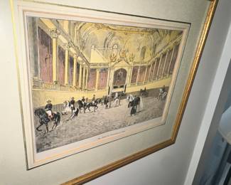 Morning Exercise in the Hofreitschule by Julius von Blaas