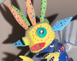 Fun figurine ALEBRIJE Mexican folk art