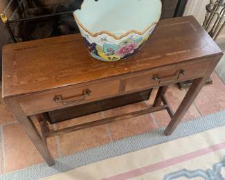 Midmodern style console table