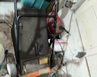 Columbia High wheel mower