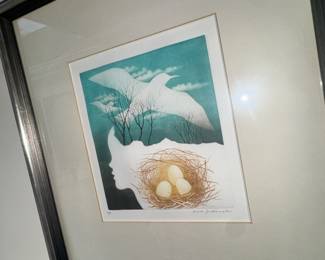 la Grande Famille by Rene Magritte