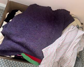 More clothing Med + Small ladies