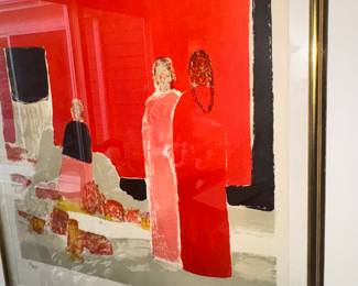 Litho by Bernard Cathelin Les Mexicaines #2/425