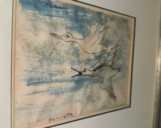 another painting signed Henriette