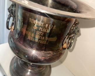 silver plate trophy
