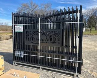 1 20 SET OF DEER ENTRANCE GATES