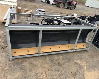 84 6WAY SKID STEER DOZER BLADE