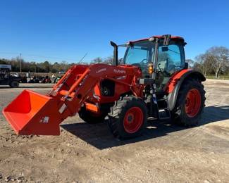 2024 KUBOTA M6111 4X4 CAB TRACTOR AND LOADER