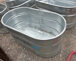 GALVANIZED WATER TROUGH