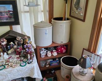 Antique crocks of all sizes!!