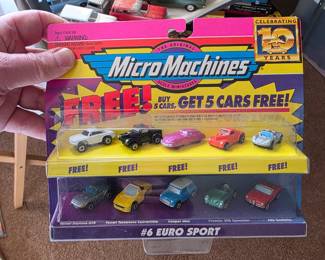 Vintage Micro Machines.