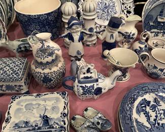 Blue and white china