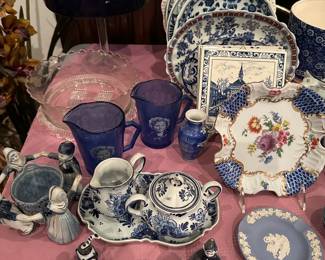 Blue and white china 