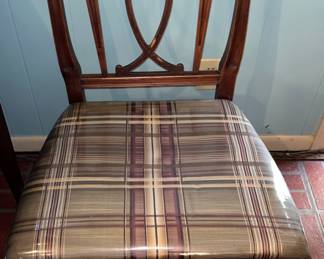 Four Antique Dining Chairs (one of these has a leg that needs reattached included free)