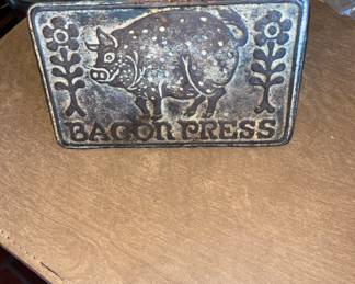 Vintage Bacon Press