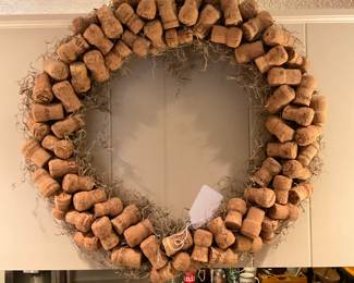 CORK WREATH