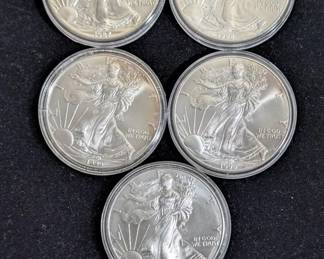 American Eagle Silver Dollar Coins