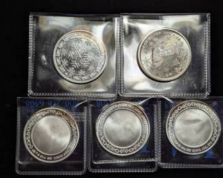 Santa Presents5 oz Fine Silver