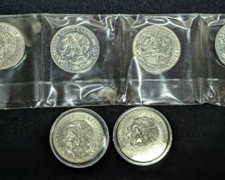 1968 Olympics Pesos720 Silver