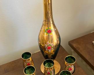 Bohemian Decanter & Cordials