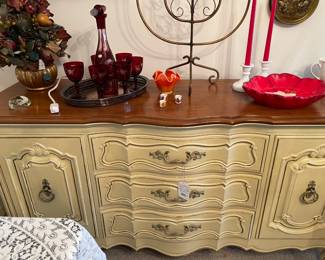 French Provincial Buffet, accessories