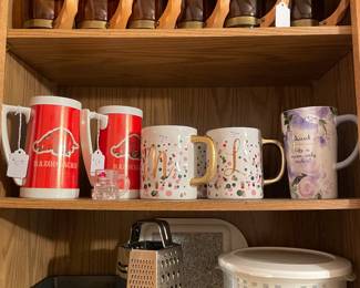 Kitchen mugs, Razorback mugs