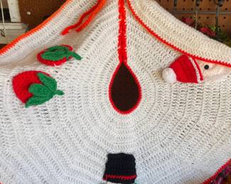 Hand Made Christmas Tree Skirt