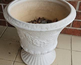 concrete pot