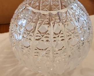 Crystal Rose Bowl