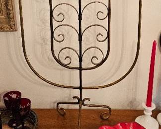 Wrought Iron Candelabra