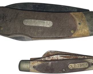 VIntage Old Timer Pocket Knives 