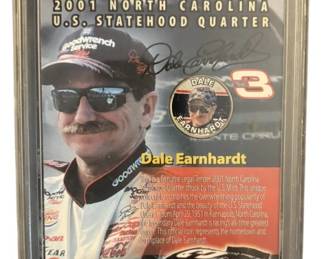 Dale Earnhardt North Carolina UNC Quarter 