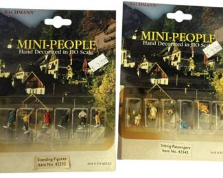 Bachmann MiniPeople Model Railroad Figures 