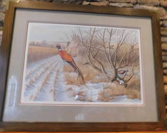 ORIGINAL LITHOGRAPH SIGNED MAYNARD REECE 