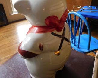 VINTAGE SHAWNEE POTTERY SMILEY PIG COOKIE JAR