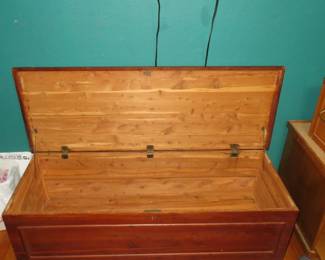 Open Cedar Chest