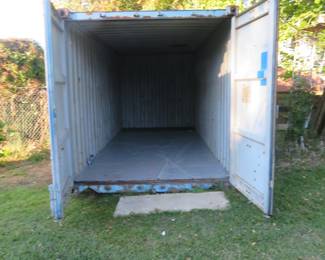 Open 20 ft Storage Container